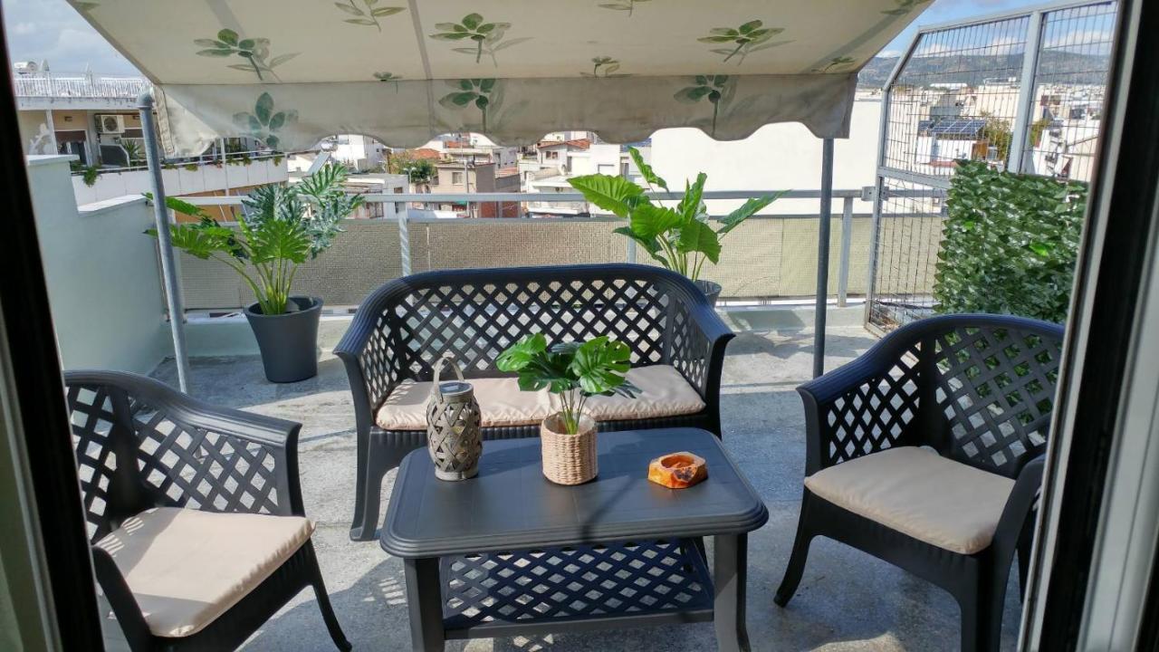 Tropical Loft With View Apartamento Volos Exterior foto